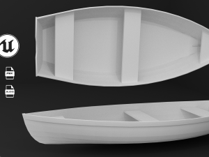 boat 3D Модель