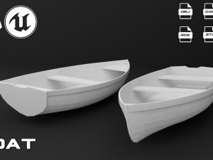 boat 3D Модель