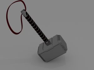 thors hammer 3D Model