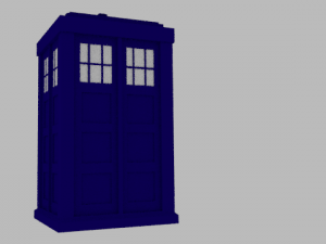 tardis from doctor who 3D Model