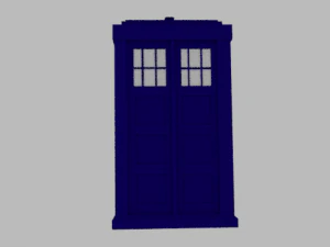 tardis from doctor who 3D Model