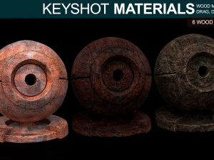 wood materials for keyshot CG Textures