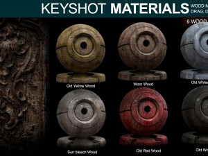 wood materials for keyshot CG Textures