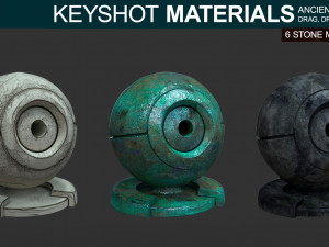 ancient materials for keyshot CG Textures