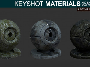 ancient materials for keyshot CG Textures