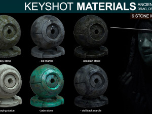 ancient materials for keyshot CG Textures