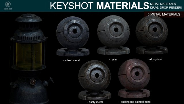 ancient materials for keyshot CG Texturen .c4d .max .obj .3ds .fbx .stl .blend 