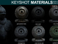 metal materials for keyshot part 2 CG Textures