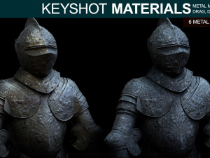 metal materials for keyshot part 2 CG Textures
