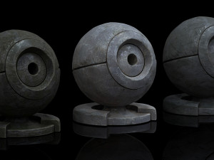 resin bronze cast materials for keyshot CG Textures