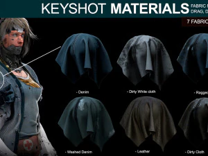 materiali in tessuto per keyshot CG Textures