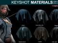 fabric materials for keyshot CG Textures