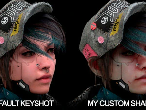 realistic skin shader for keyshot CG Textures