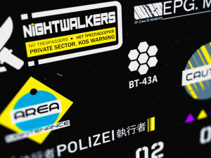 sci-fi graphics and decals - vol3 Modello di stampa 3D