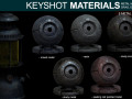 metal materials for keyshot part 3 CG Textures