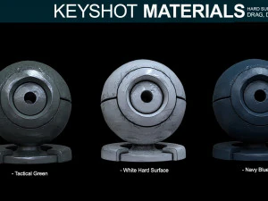 Hard Surface Materials for Keyshot CG Textures