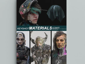 Materiales Keyshot - Paquete definitivo Texturas CG