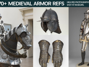 Reference Pack - Medieval Armors CG Textures