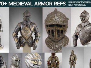 Reference Pack - Medieval Armors CG Textures
