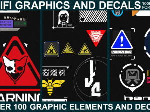 Ultimate Sci-fi Decals Bundle CG Dokuları