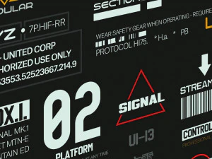 &Uuml;st&uuml;n Bilim Kurgu &Ccedil;ıkartmaları Paketi CG Dokuları