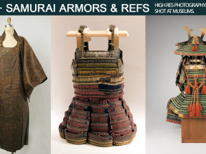 Reference Pack - Samurai Armors CG 텍스쳐