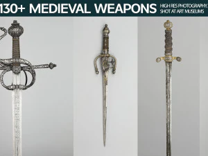 Pakiet referencyjny &mdash; średniowieczna broń biała CG Tekstury