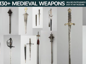 Pakiet referencyjny &mdash; średniowieczna broń biała CG Tekstury