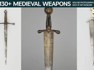 Pakiet referencyjny &mdash; średniowieczna broń biała CG Tekstury