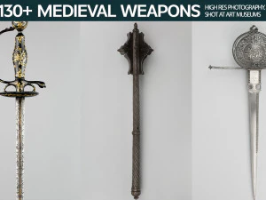 Pakiet referencyjny &mdash; średniowieczna broń biała CG Tekstury