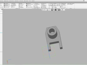 stand support steel 3D Model