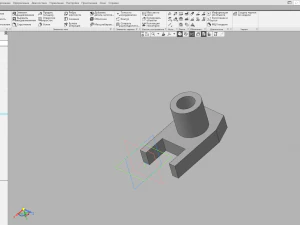 stand support steel 3D Model
