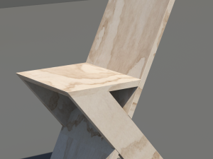 wood adapted design 3D Model