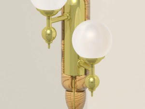 wood adapted design 3D Model
