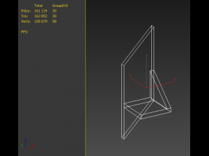 wood adapted design 3D Model
