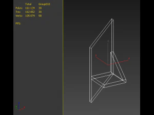 wood adapted design 3D Model
