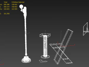 wood adapted design 3D Model