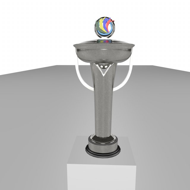 Afc cup 3D Model .c4d .max .obj .3ds .fbx .stl .blend 
