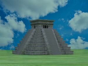 chichen itza maya 3D 모델