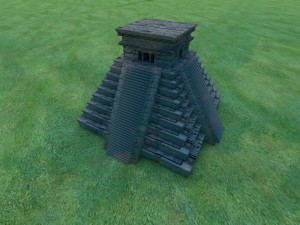 chichen itza maya 3D Model