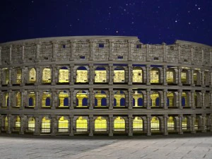 Roma-Kolosseum 3D Modell