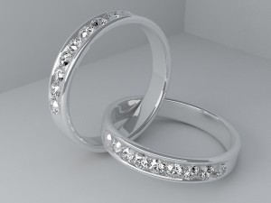 weeding ring 3D 모델