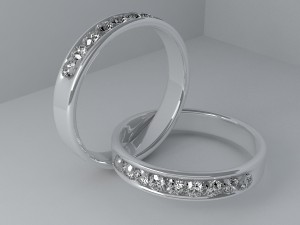 weeding ring 3D Модель