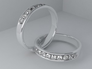 weeding ring 3D Модель
