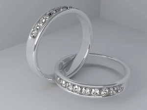 weeding ring 3D Model