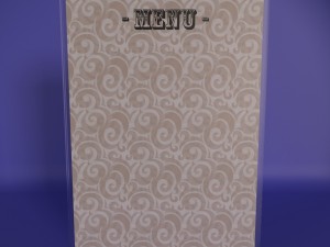 tabletop menu display 3D Model