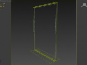 tabletop menu display 3D Model