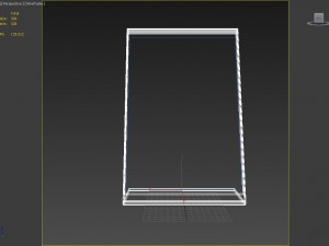tabletop sign holder 3D Model