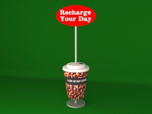 recharge station - cup Modelo 3D