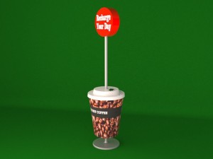 recharge station - cup Modelo 3D